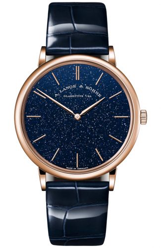 replica A. Lange & Söhne - 211.088 Saxonia Thin Pink Gold / Aventurine watch