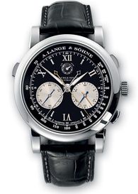 replica A. Lange & Söhne - 403.032 Datograph Rose Gold / Silver watch - Click Image to Close