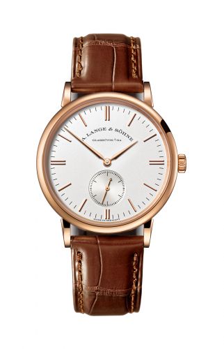 replica A. Lange & Söhne - 219.032 Saxonia 35 Pink Gold / Silver watch