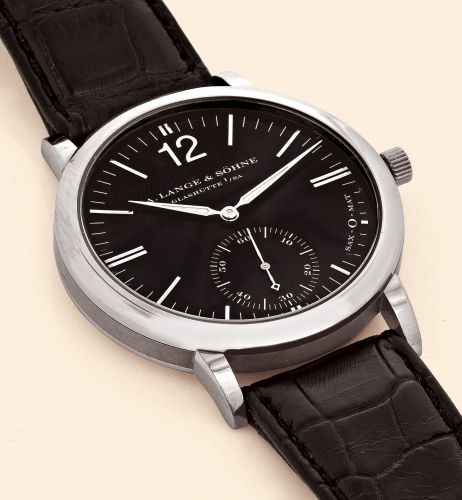 replica A. Lange & Söhne - 301.027 Langematik White Gold / Black watch