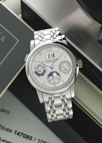 replica A. Lange & Söhne - 310.225 Langematik Perpetual Platinum / Bracelet watch