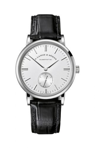 replica A. Lange & Söhne - 219.026 Saxonia 35 White Gold / Silver watch
