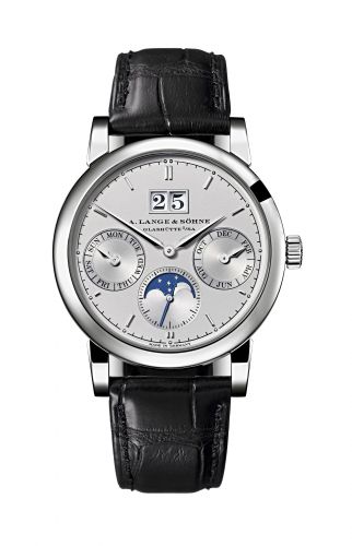 replica A. Lange & Söhne - 330.025 Saxonia Annual Calendar Platinum watch