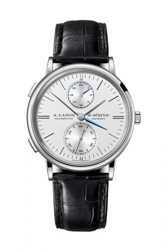 replica A. Lange & Söhne - 386.026 Saxonia Dual Time White Gold watch