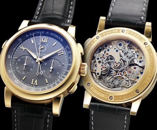 replica A. Lange & Söhne - 403.031 ALS Datograph Rose Gold / Black watch