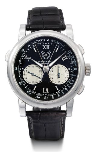 replica A. Lange & Söhne - 403.031 ALS Datograph Rose Gold / Black watch - Click Image to Close