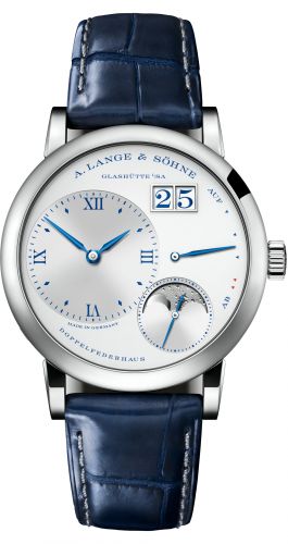replica A. Lange & Söhne - 117.032 Grand Lange 1 Pink Gold / Silver watch - Click Image to Close