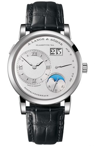 replica A. Lange & Söhne - 192.025 Lange 1 Moonphase Day / Night Platinum / Silver watch