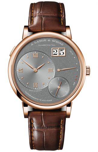 replica A. Lange & Söhne - 137.033 Grand Lange 1 White Gold / Grey watch - Click Image to Close