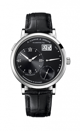 replica A. Lange & Söhne - 117.028 Grand Lange 1 White Gold / Black watch - Click Image to Close