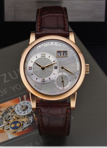 replica A. Lange & Söhne - 117.025 Grand Lange 1 Platinum / Silver watch