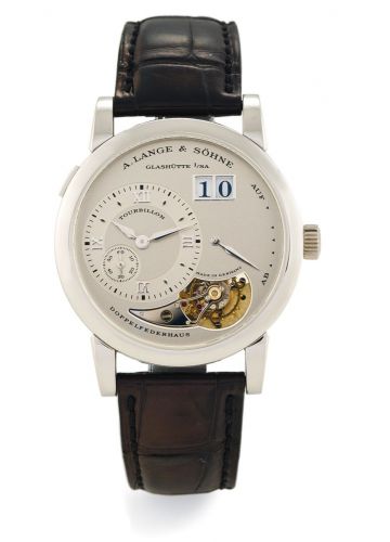 replica A. Lange & Söhne - 704.025 Lange 1 Tourbillon Platinum watch