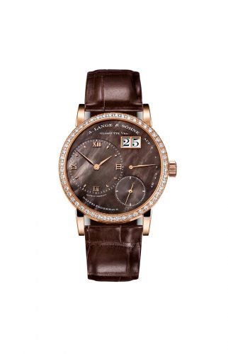 replica A. Lange & Söhne - 813.043 Kleine Lange 1 Soirée Pink Gold / Black MOP watch