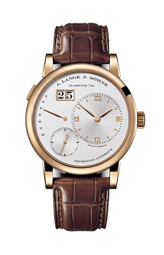 replica A. Lange & Söhne - 320.032 Lange 1 Daymatic Pink Gold watch - Click Image to Close