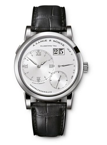 replica A. Lange & Söhne - 101.039 Lange 1 White Gold / Silver watch - Click Image to Close
