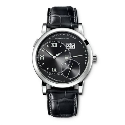 replica A. Lange & Söhne - 115.028 Grand Lange 1 Luminous White Gold / Black watch