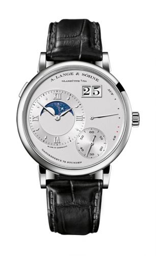 replica A. Lange & Söhne - 139.025 Grand Lange 1 Moonphase Platinum / Silver watch