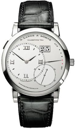 replica A. Lange & Söhne - 115.025 Grand Lange 1 Platinum / Silver watch