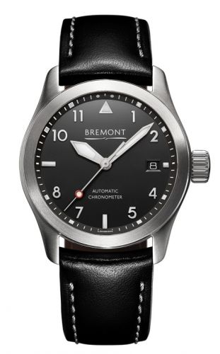 replica Bremont - Solo37BkSiBr Solo 37 Black Bracelet watch