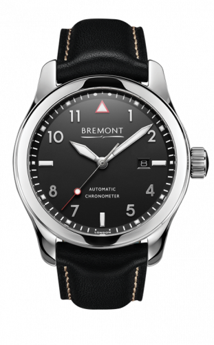 replica Bremont - SOLO/PB Solo 43 Polished Black watch - Click Image to Close