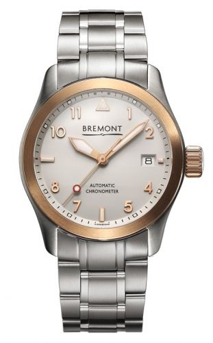 replica Bremont - Solo37RGBr Solo 37 Two Tone Bracelet watch - Click Image to Close