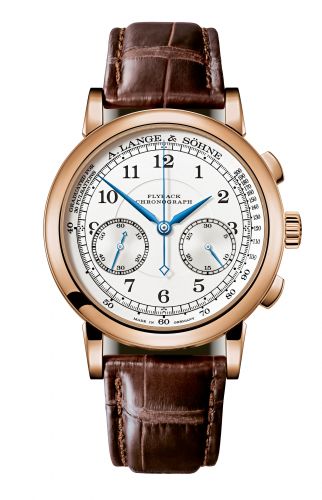 replica A. Lange & Söhne - 414.032 1815 Chronograph Pink Gold / Silver / Pulsometer watch
