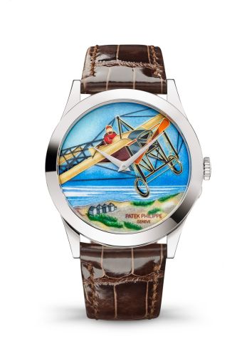 replica Patek Philippe - 5089G-089 Calatrava In Tribute to the Pioneers of Aviation watch
