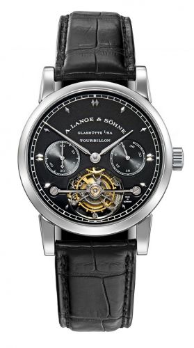 replica A. Lange & Söhne - 711.035 Tourbillon Pour le Mérite Platinum / Black watch