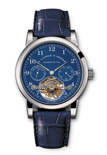 replica A. Lange & Söhne - 701.007 Tourbillon Pour le Mérite White Gold Blue watch