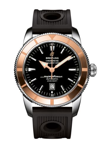 Breitling watch replica - U1732012.B868.201S Superocean Heritage 46 Stainless Steel / Red Gold / Black / Rubber