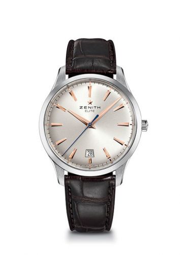replica Zenith - 03.2020.670/01.C498 Elite Central Second Silver watch