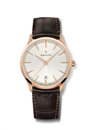 replica Zenith - 18.3100.670/01.C920 Elite Classic 40 Rose Gold / Silver watch - Click Image to Close