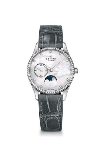 replica Zenith - 16.2310.692/81.C706 Elite Ultra Thin Lady Moonphase MOP / Diamond watch