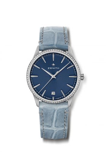 replica Zenith - 16.3200.670/02.C832 Elite Classic 36 Stainless Steel / Blue watch
