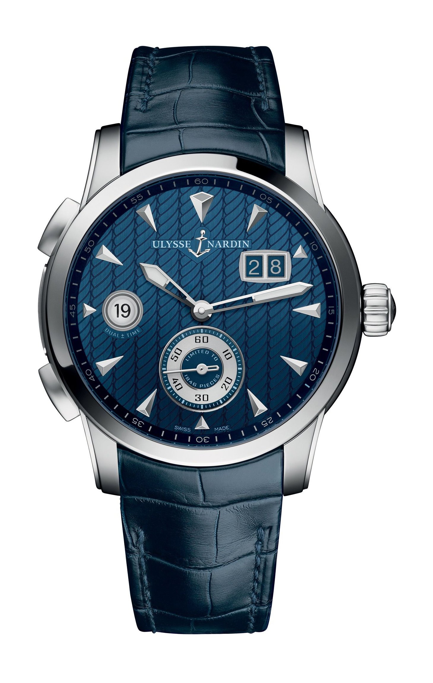 replica Ulysse Nardin Classico Dual Time 3343-126LE/93 watch