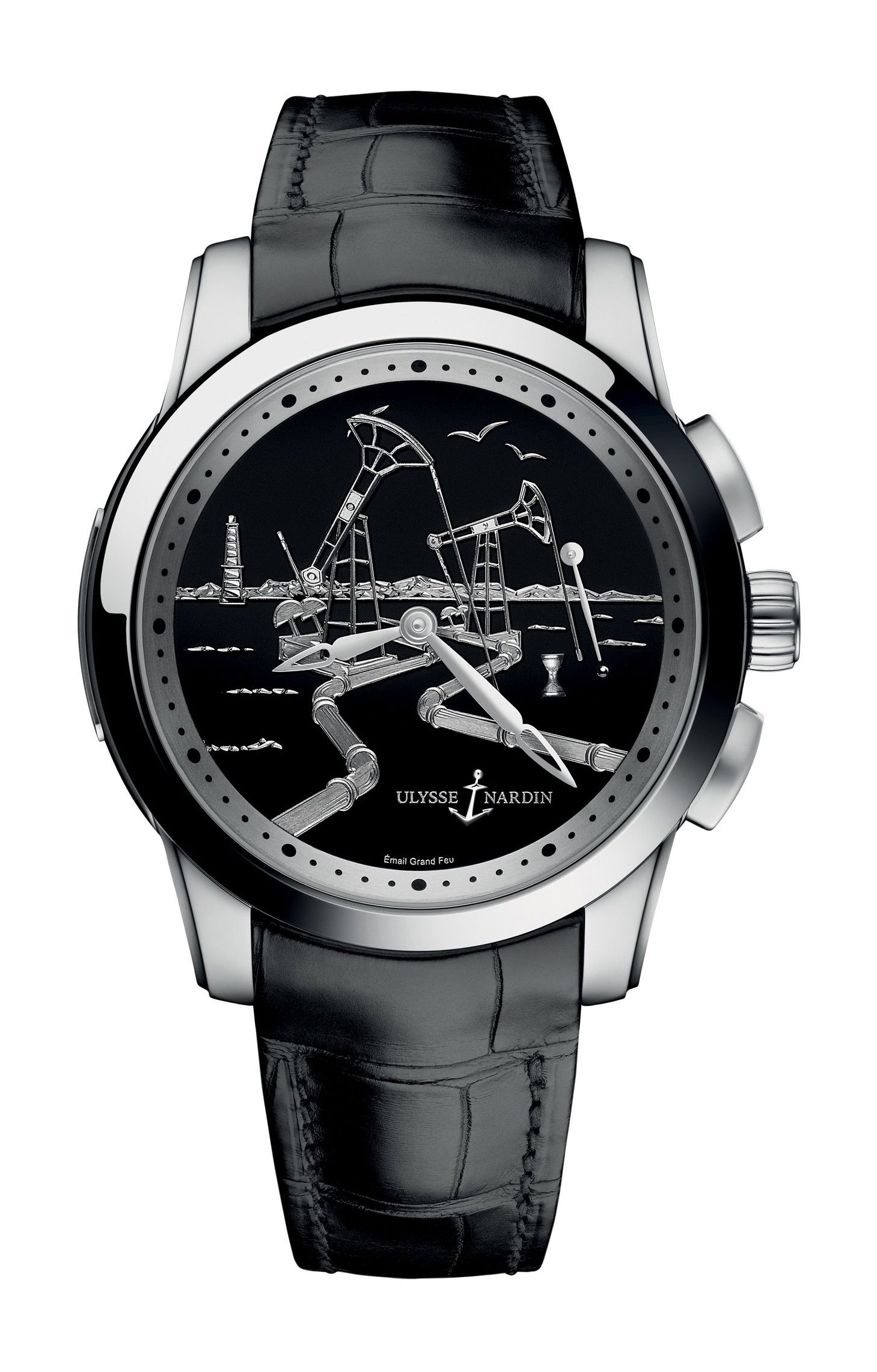replica Ulysse Nardin Classico Hourstriker 6109-131/E2-OIL watch