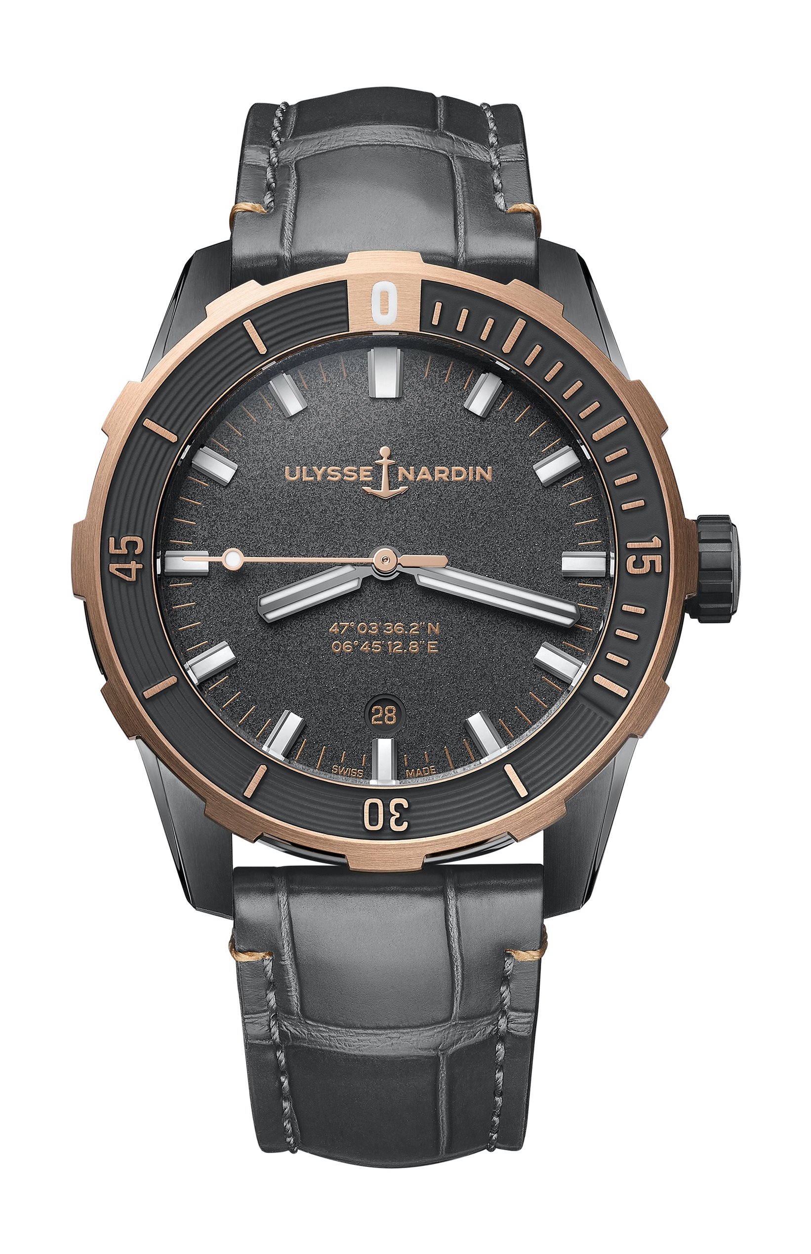 replica Ulysse Nardin Diver 8163-175/GREY-5N watch