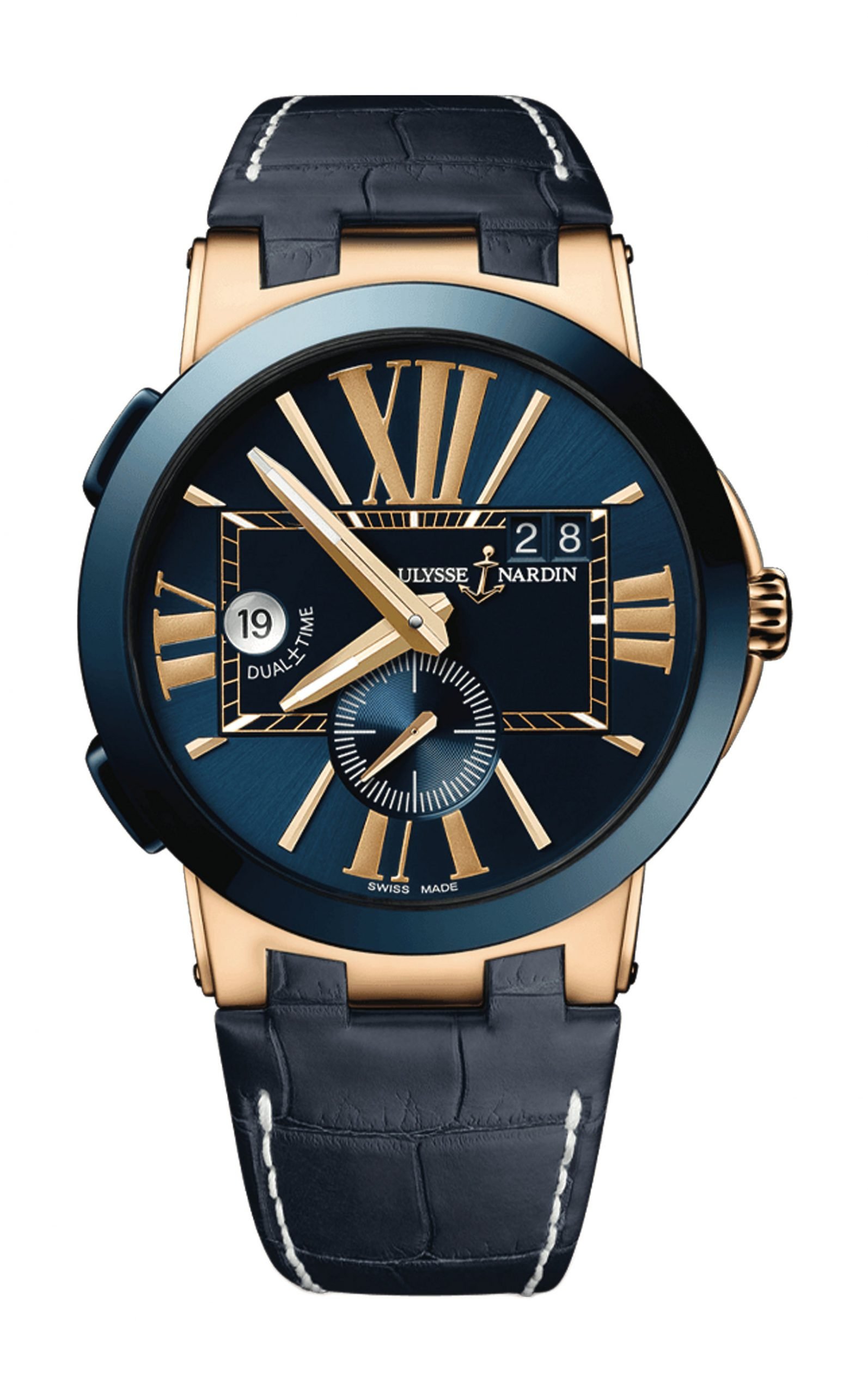 replica Ulysse Nardin Dual Time 43mm 246-00/43 watch - Click Image to Close
