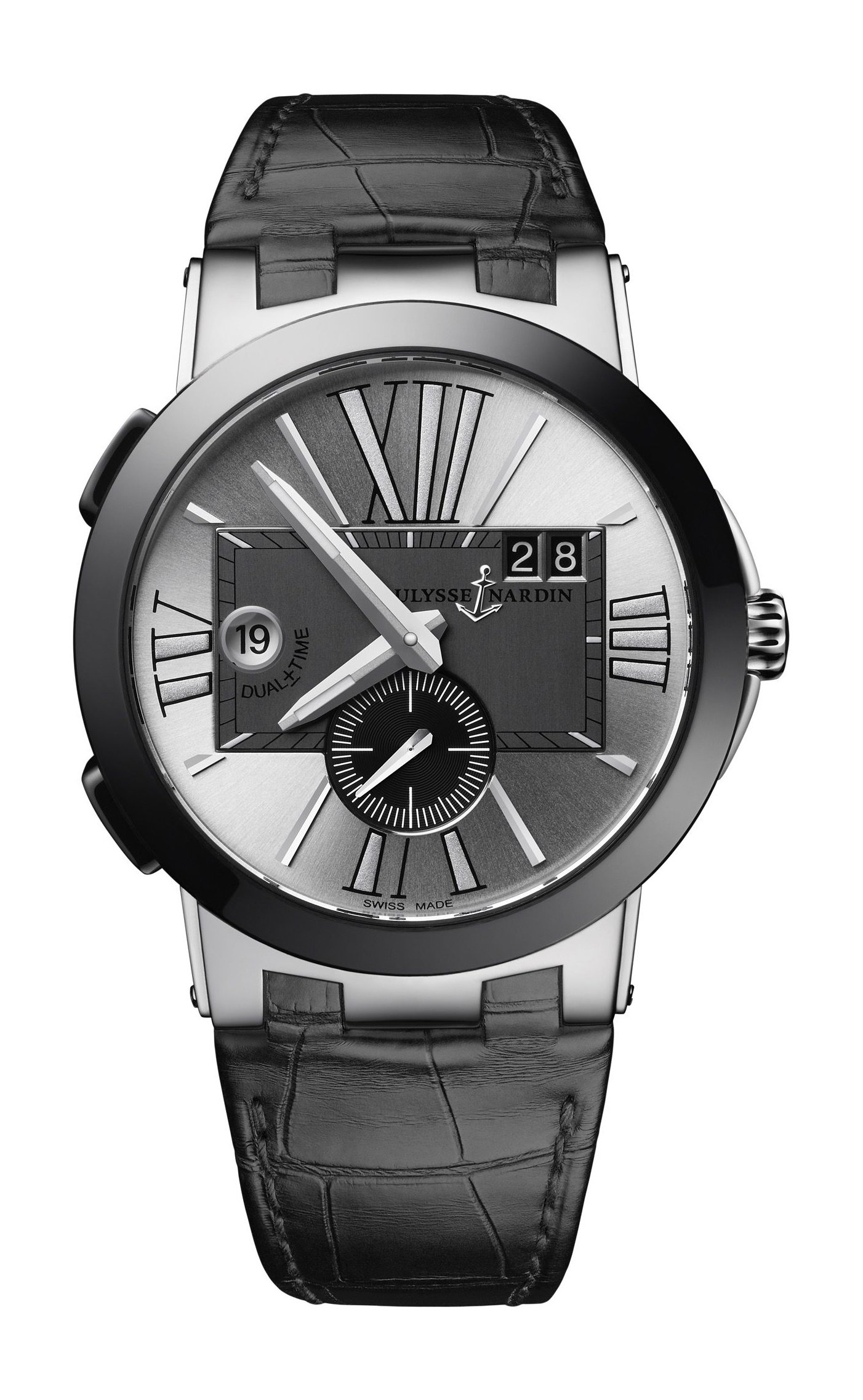 replica Ulysse Nardin Executive Dual Time 243-00/421 watch