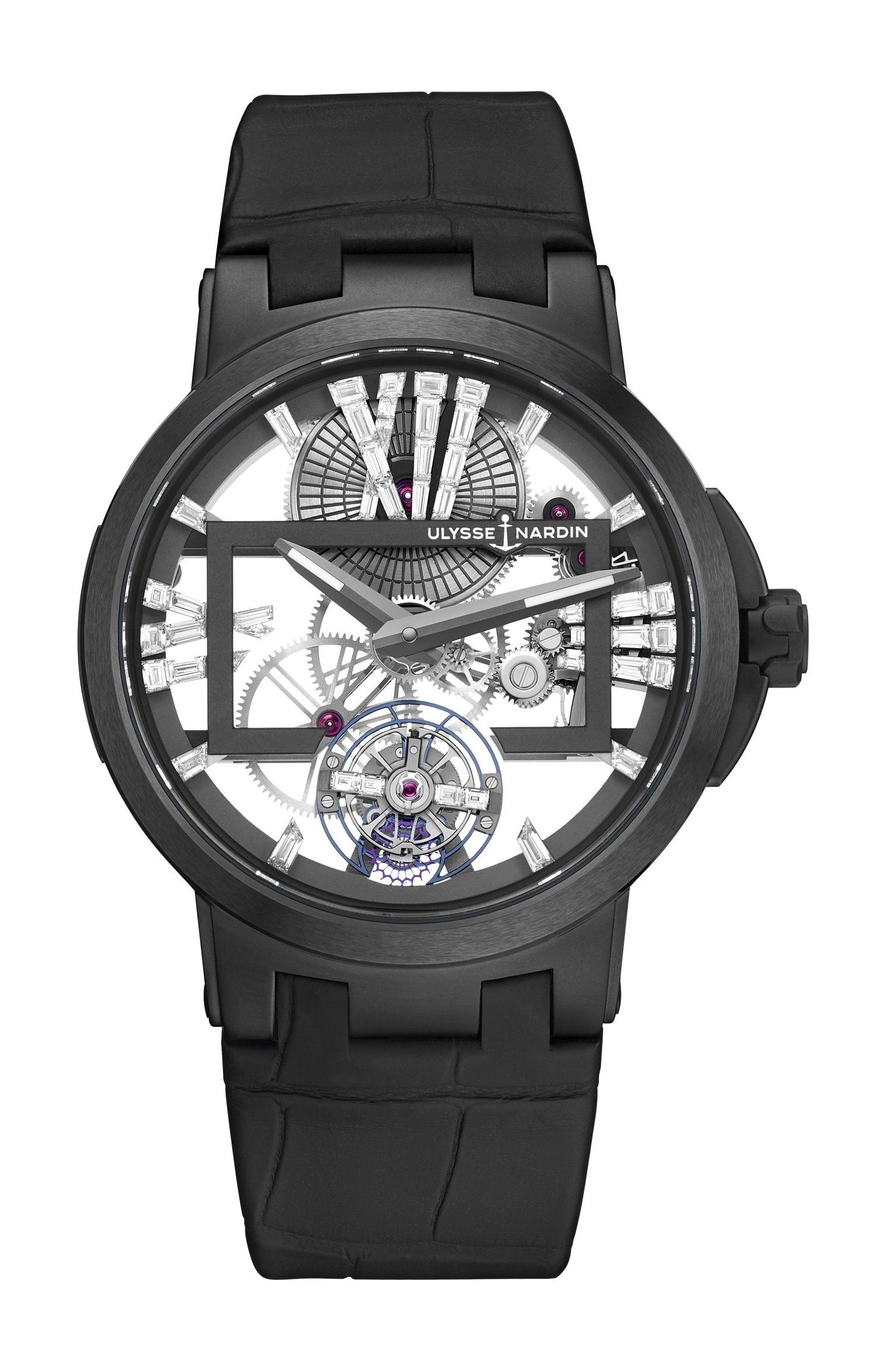 replica Ulysse Nardin Executive Skeleton Tourbillon 1713-139/MAGIC-BLACK watch
