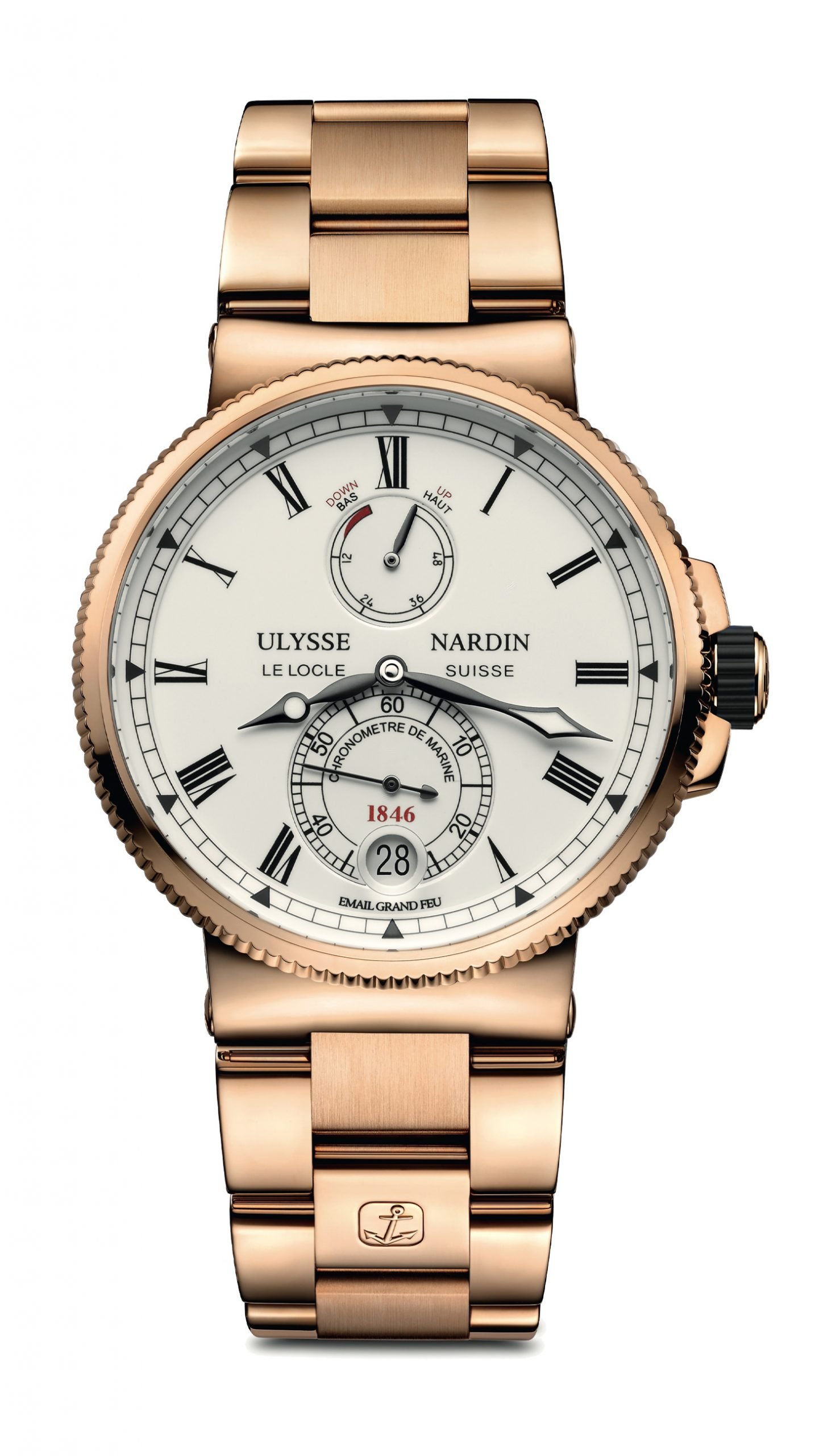 replica Ulysse Nardin Marine Chronometer 43mm 1186-126-8M/E0 watch