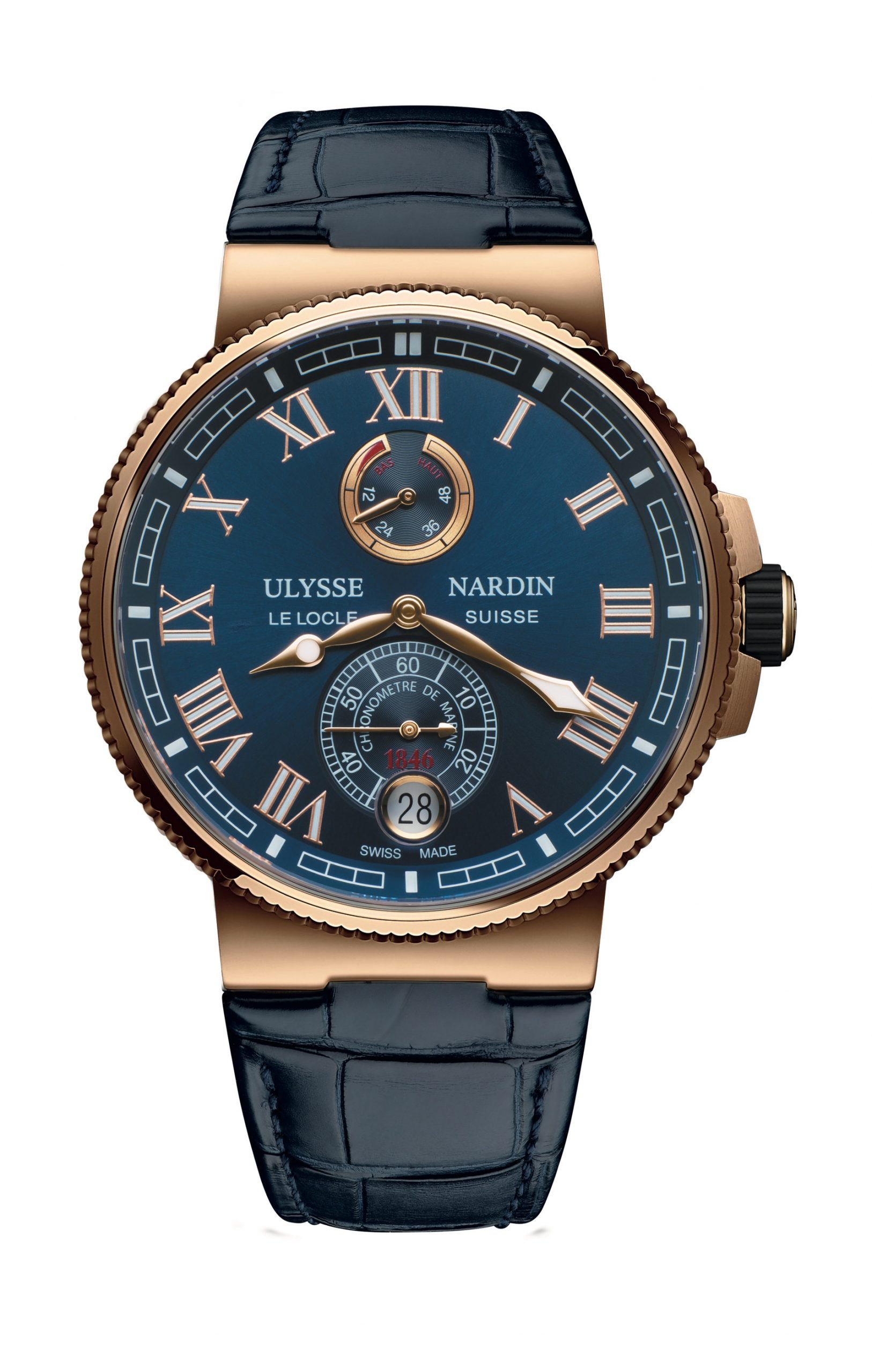 replica Ulysse Nardin Marine Chronometer 43mm 1186-126/43 watch - Click Image to Close