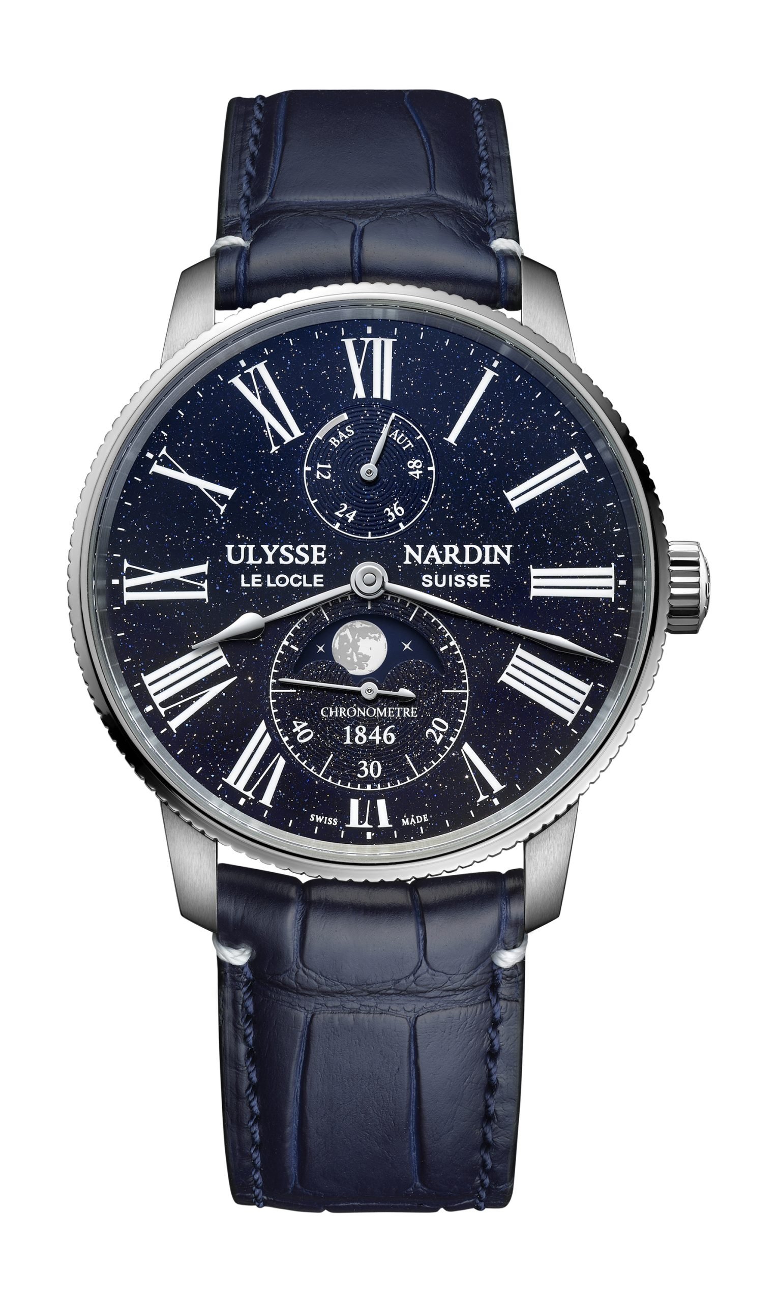 replica Ulysse Nardin Marine Torpilleur Moonphase Aventurine 1193-310LE-3A-AVE/1A watch