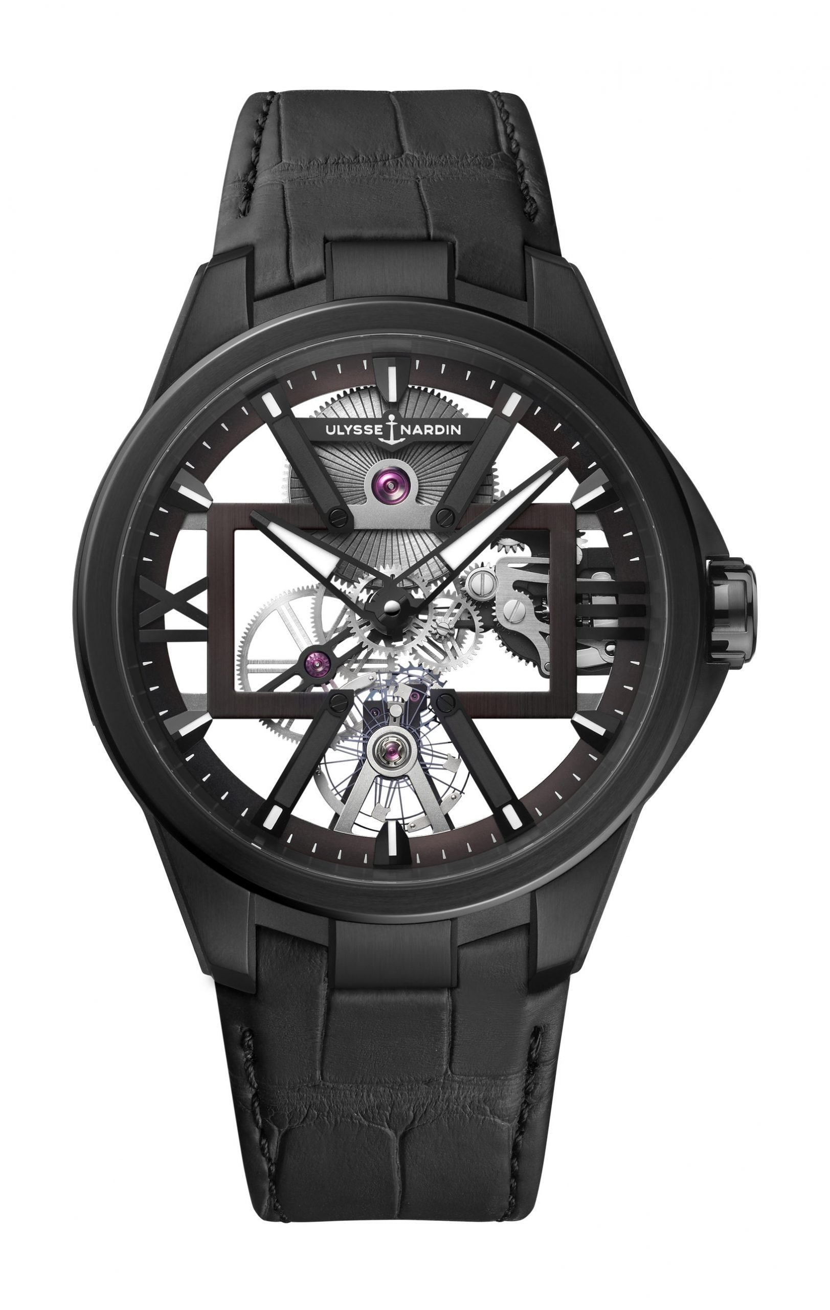 replica Ulysse Nardin Skeleton X 3713-260/BLACK watch