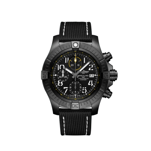 replica Breitling - V13317101B1X1 Avenger Chronograph 45 Night Mission / Black / Military / Pin watch