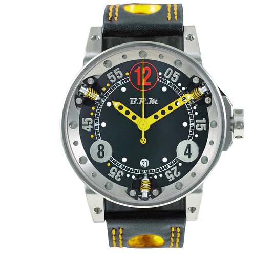 replica B.R.M. Watch V6-44-SA-AJ Yellow Hands - Click Image to Close