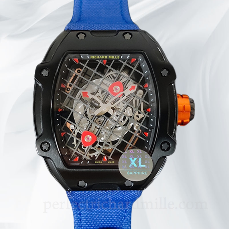 replica Richard Mille RM27-04 Men Mechanical Watch Transparent Dial watch - Click Image to Close