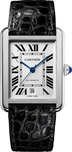 replica Cartier - W5200027 Tank Solo Automatic Stainless Steel / Silver watch