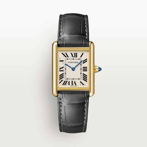 replica Cartier - WGTA0067 Tank Louis Cartier Large Quartz Yellow Gold / Silver watch
