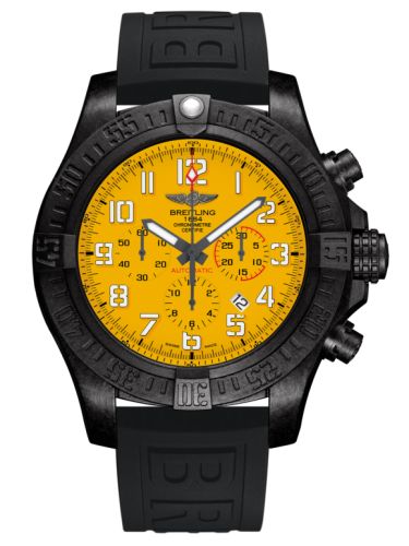 replica Breitling - XB0170E41I1S2 Avenger Hurricane 12H Breitlight / Cobra Yellow / Rubber / Pin watch - Click Image to Close